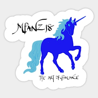 MPANZ unicorn Sticker